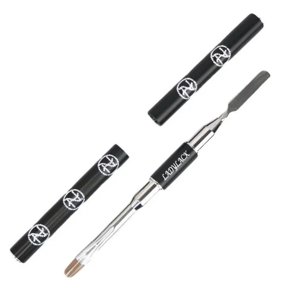 Pincel para Polygel con Espátula