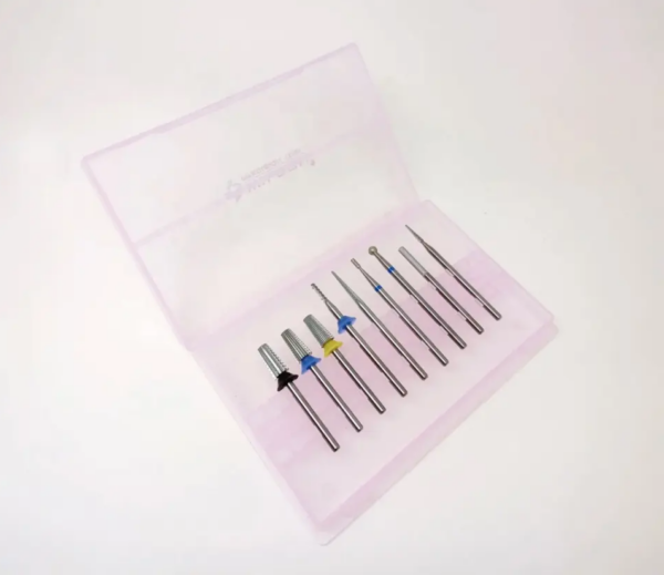 Kit de fresas para retirado y preparado de Pedicura - Image 2