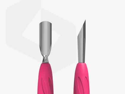 Empujador Para Manicura Con Mango De Silicona "Gummy" UNIQ 10 TYPE 2 - Image 3