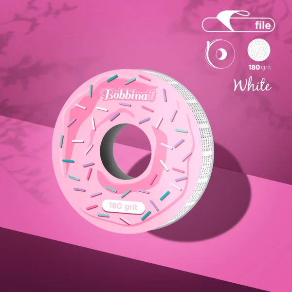 Rollo Adhesivo Abrasiva Desechable Blanca EXPERT (Sin Estuche Donut) STALEKS PRO