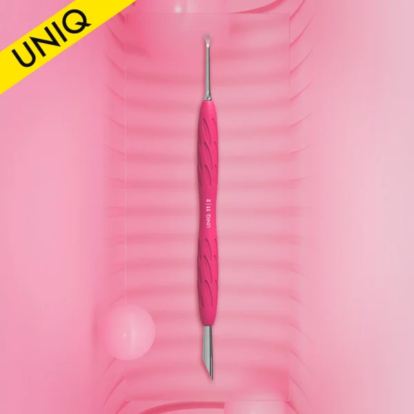 Empujador Anillo Para Manicura Con Mango De Silicona  "Gummy" UNIQ 11 TYPE 2