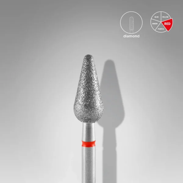 Fresa Diamante, «Pera Redondeada» 5 Mm Staleks