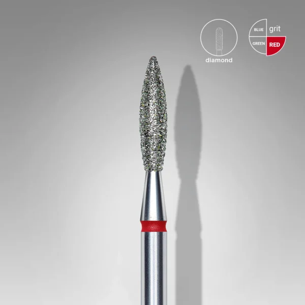 Fresa Diamante, «Flama» 2.1 Mm Roja Staleks
