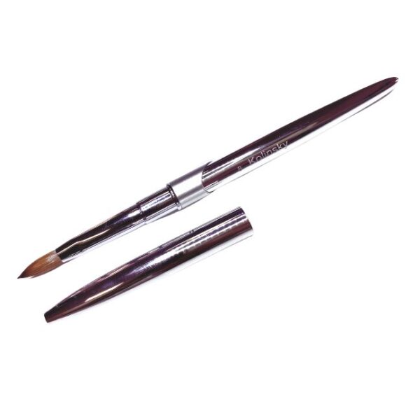 Pincel Kolinsky Nº 8 (Plata)