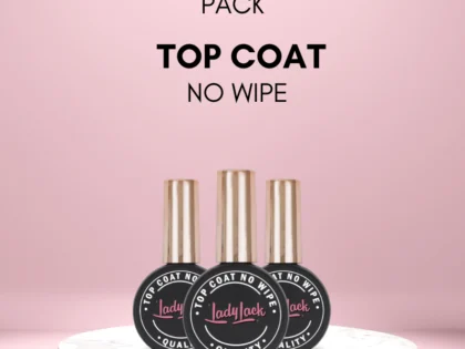 Pack Top Coat (No Wipe) 3 unidades