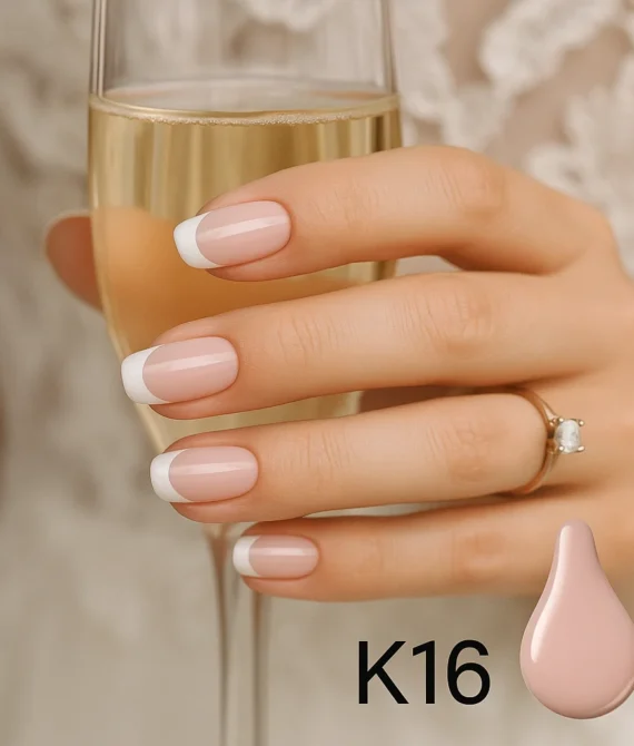 Esmalte Permanente Nº K16 – Bridal Rose