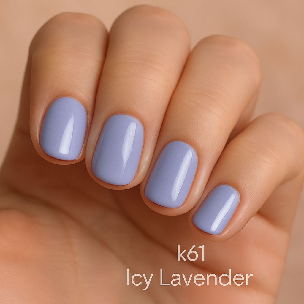 Esmalte Permanente Nº k61 – Grey Lavender 10ml - Imagen 2